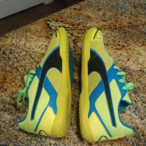 Puma Men's Invicto Sala Soccer Shoes 103241 08 Safety Yellow/Black Size 6.5 - Picture 6 of 12